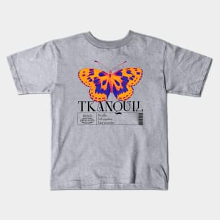 Retro Tranquil Living Mental Health Reminder Kids T-Shirt